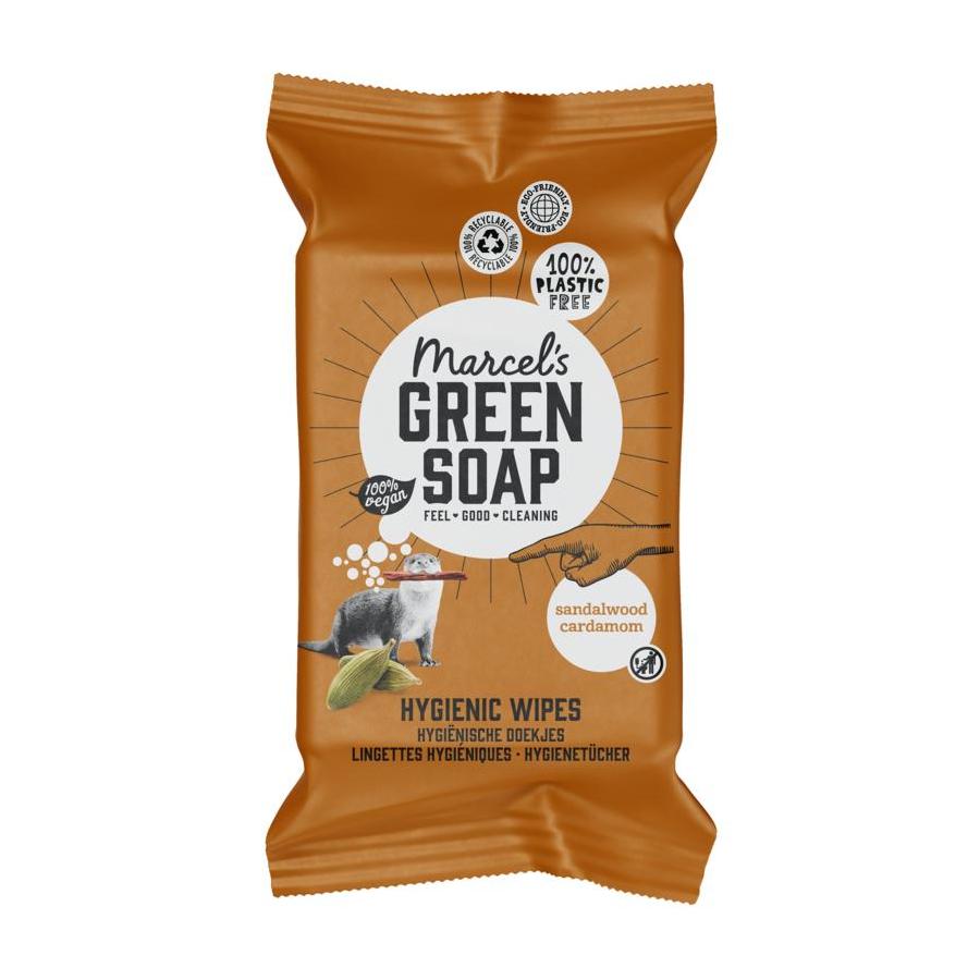 Cleansing wipes sandelhout & kardemom