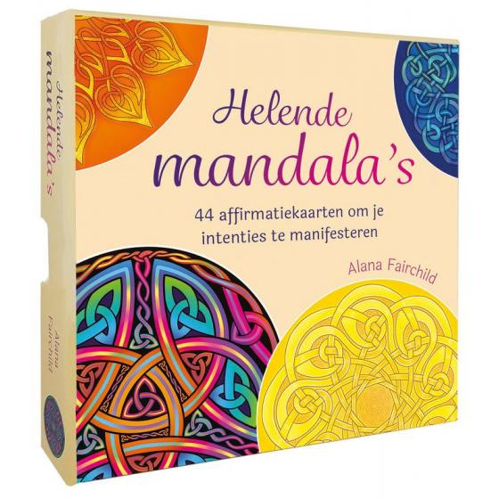 Helende mandala's affirmatiekaarten