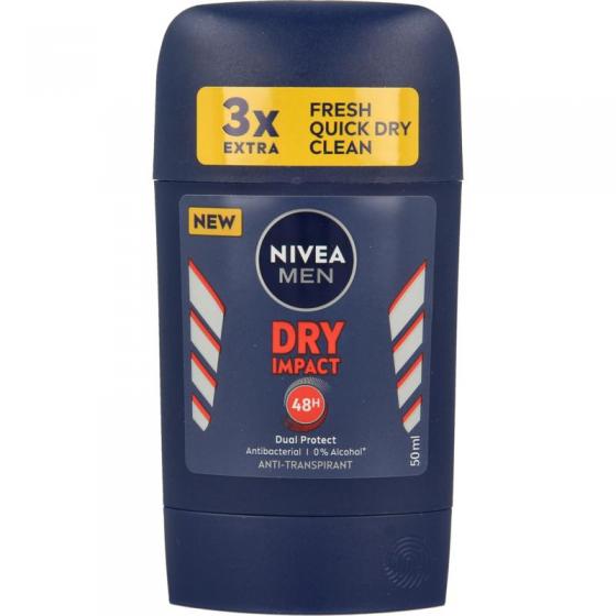 Men deodorant dry stick impact