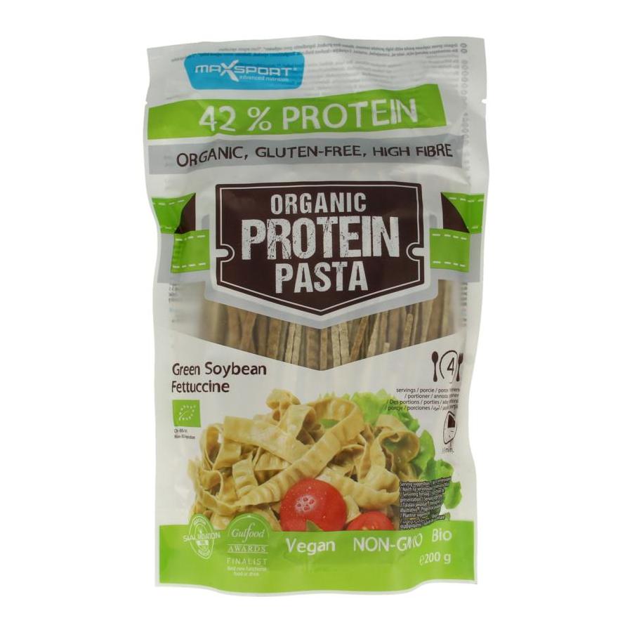 Protein pasta green soybean fettucine