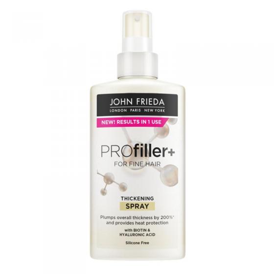 Spray profiller thickening