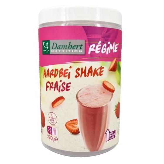 Regime maaltijd shake aardbei