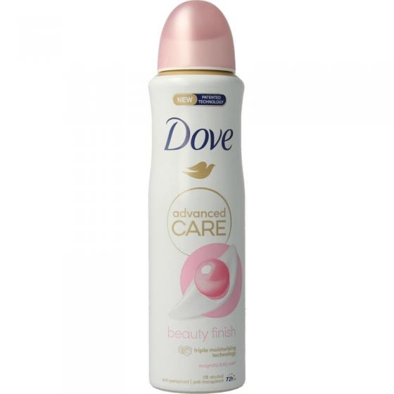 Deodorant spray beauty finish