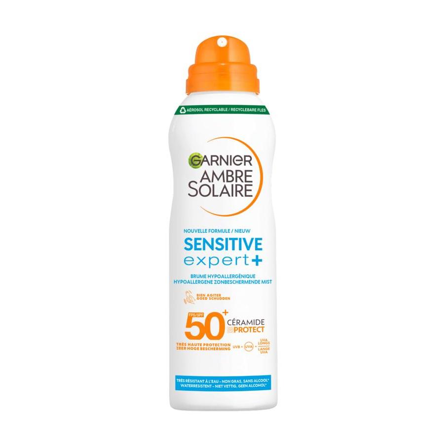 Sensitive spray dry mist SPF50+