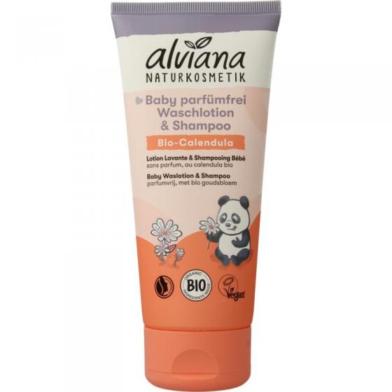 Baby waslotion en shampoo