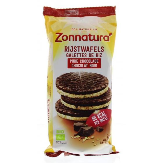 Rijstwafels choco puur bio