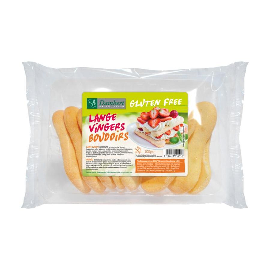 Lange vingers koekje glutenvrij