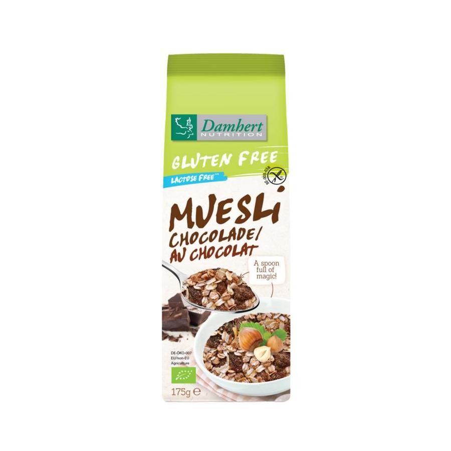 Muesli chocolade glutenvrij bio