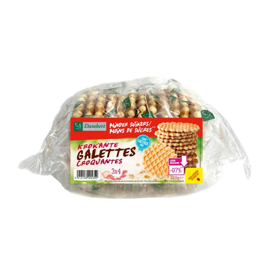 Krokante galetten lactosevrij