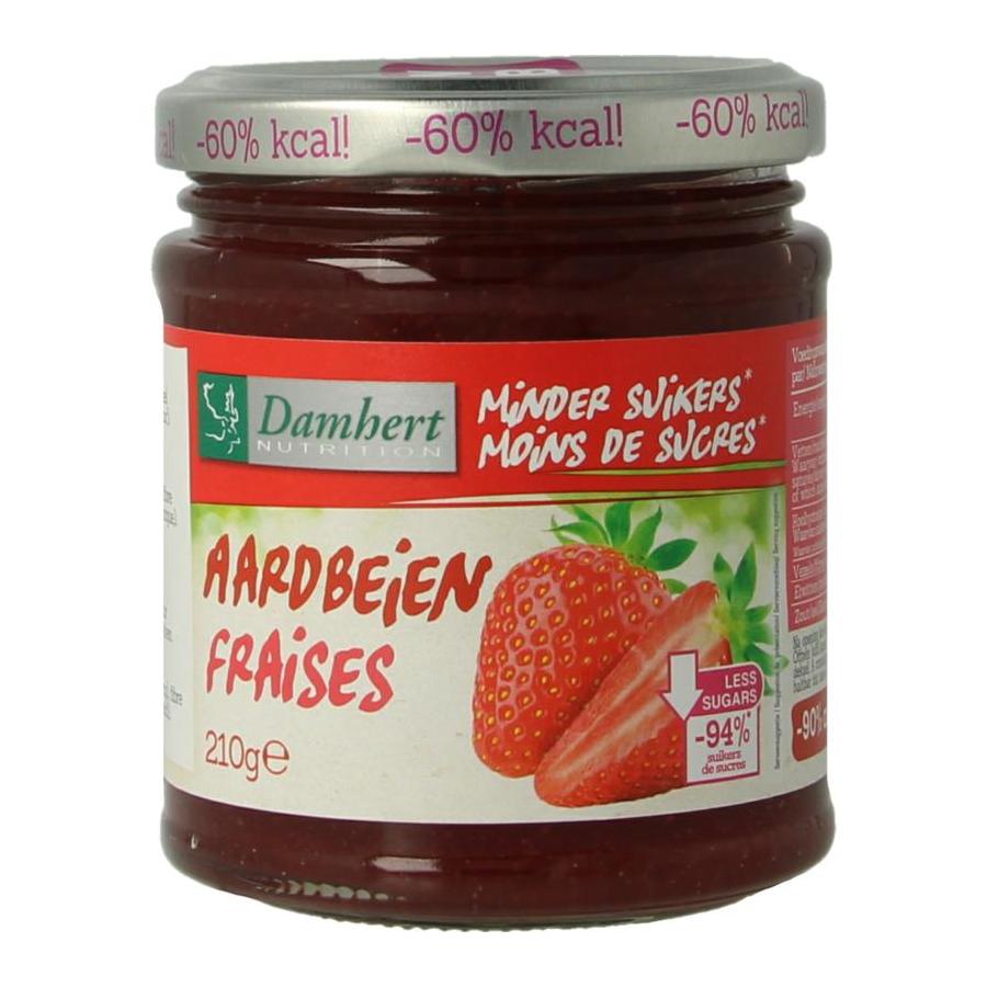 Confituur aardbei low carb