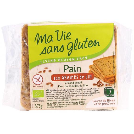 Brood lijnzaad - glutenvrij - bio