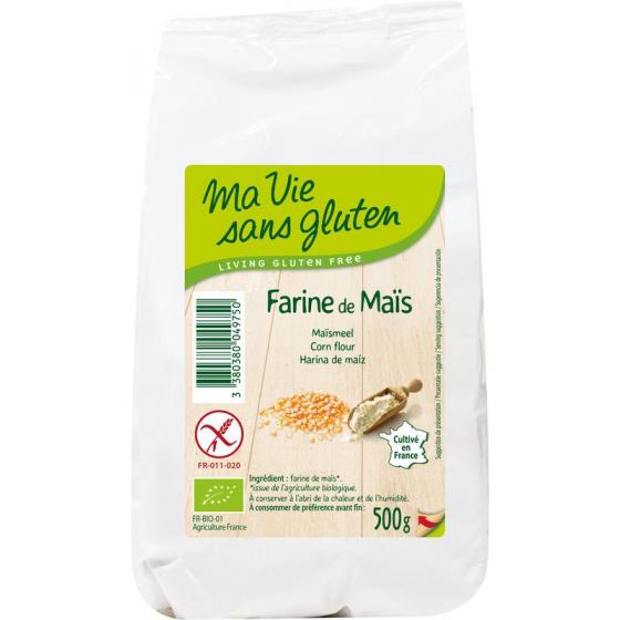 Maismeel - glutenvrij - bio