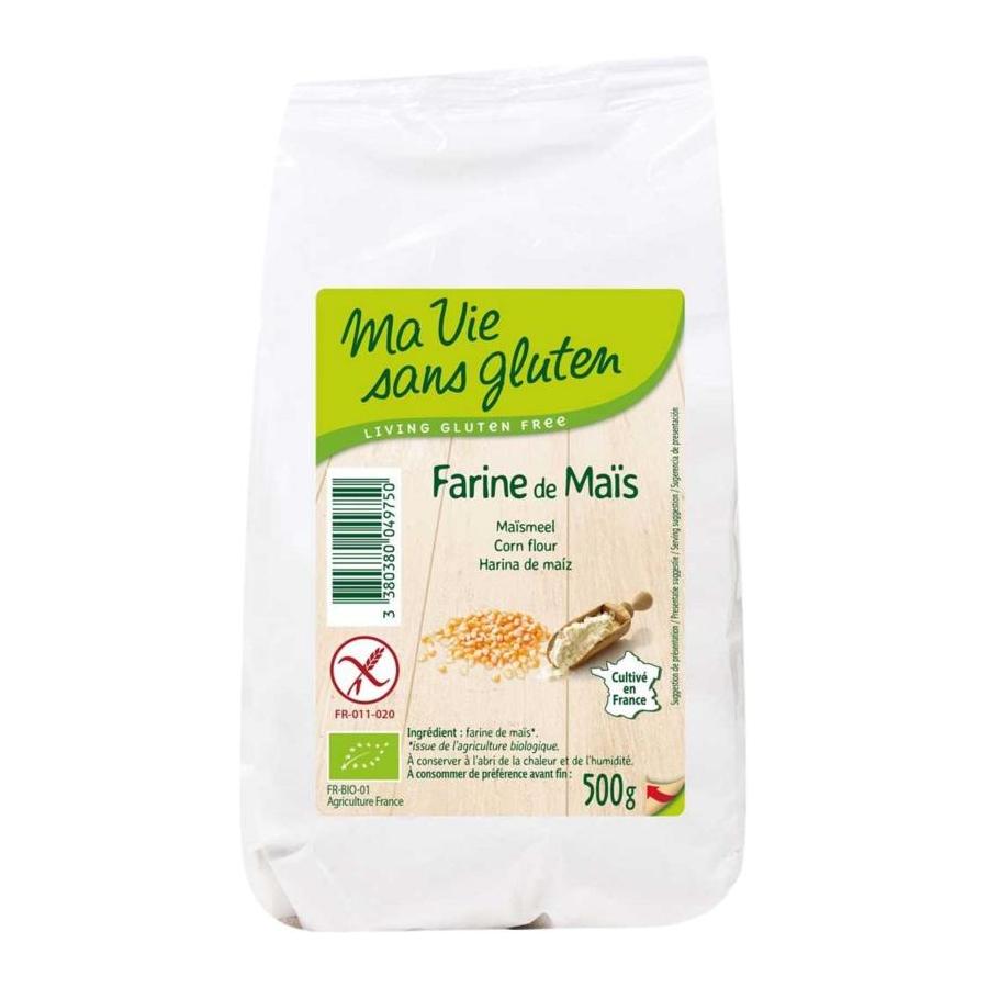 Maismeel - glutenvrij - bio