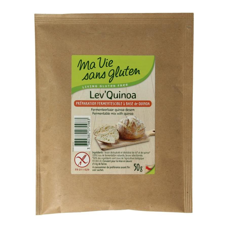 Zuurdesem quinoa glutenvrij
