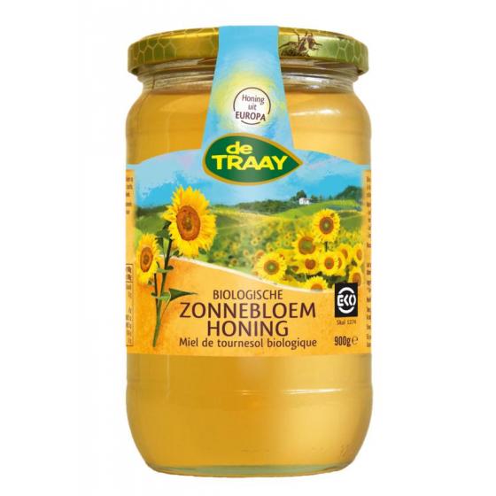 Zonnebloemhoning creme bio