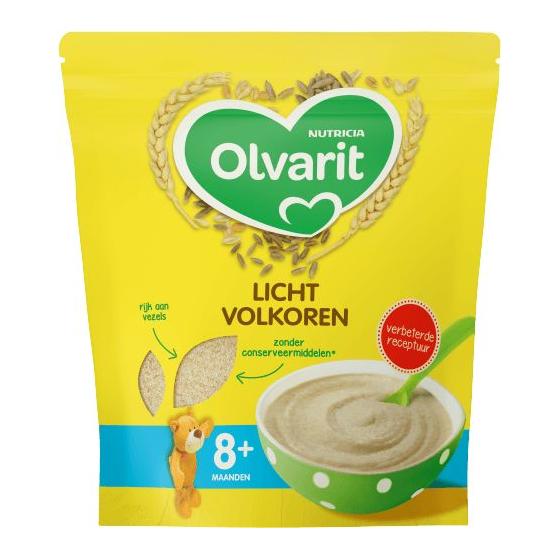 Ontbijtpap licht volkoren 8+ maanden