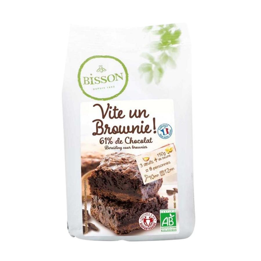 Bakmix voor brownies bio