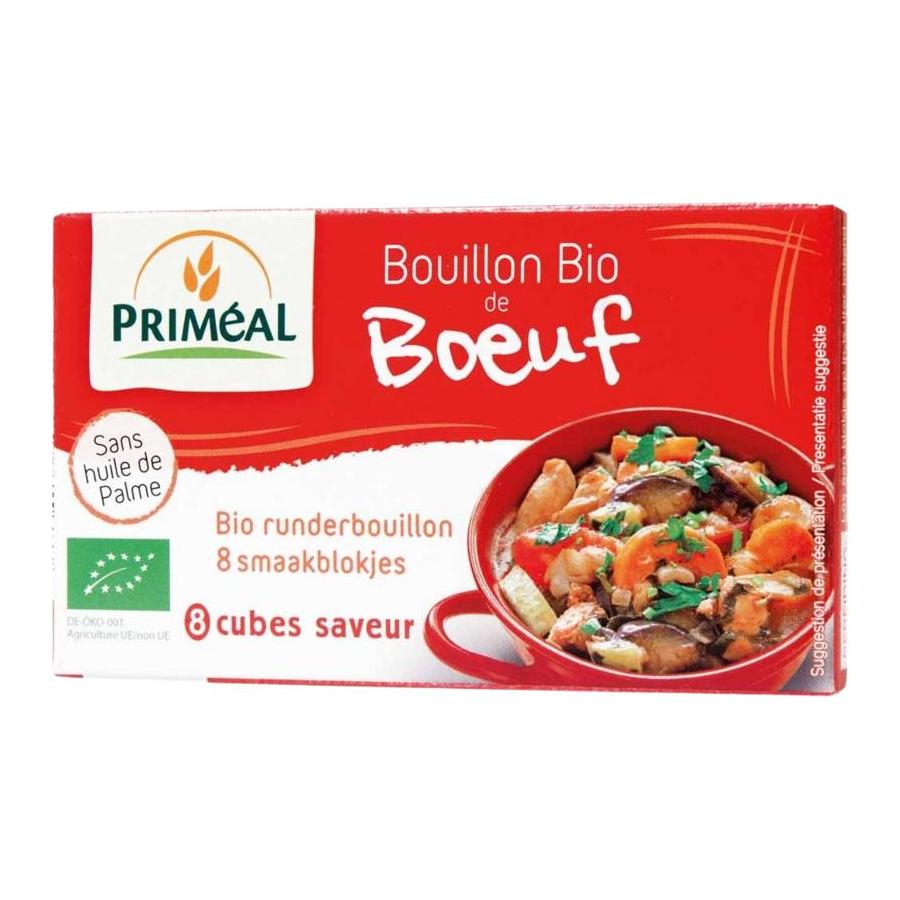Runderbouillon blokjes 10 gram bio