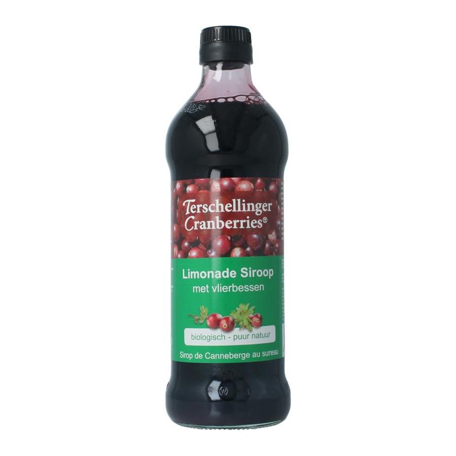 Cranberry-vlierbes siroop bio