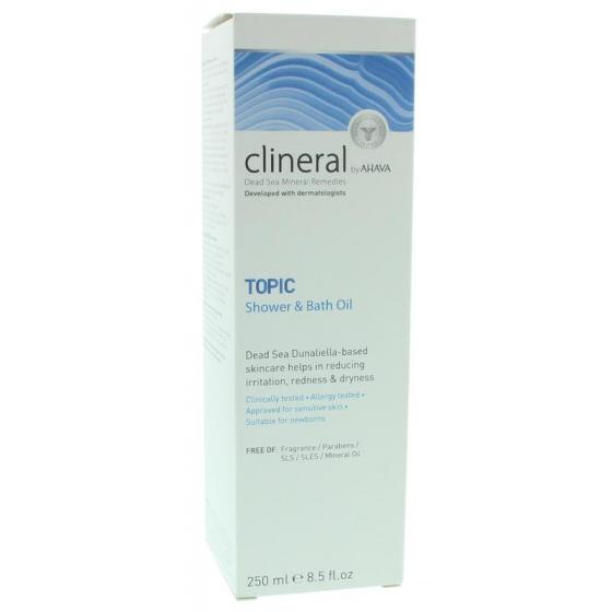 Clineral topic shower & bath oil