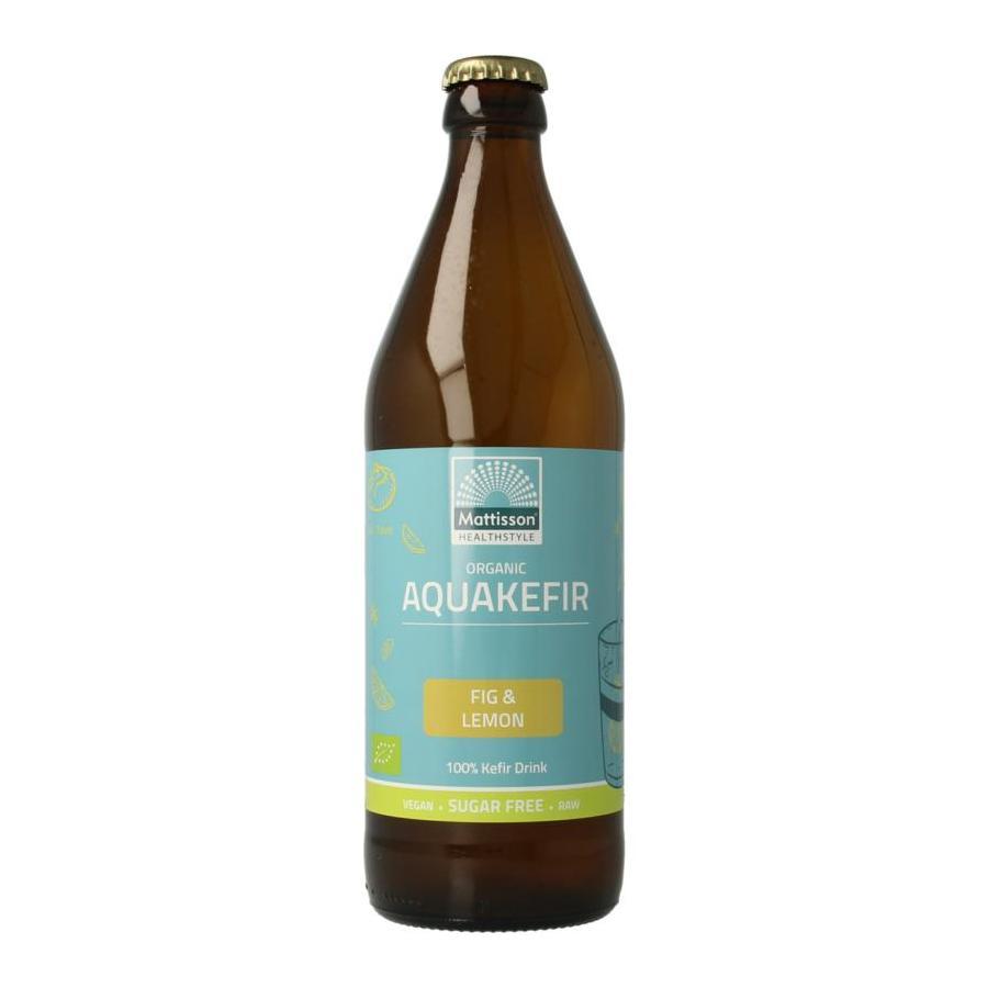 Aquakefir fig & lemon / Waterkefir vijg & limoen