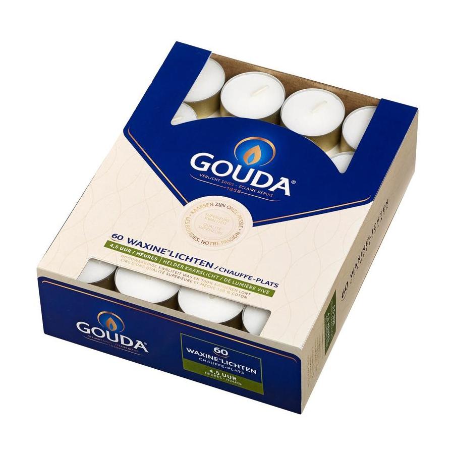 Waxinelicht 4.5 uur wit