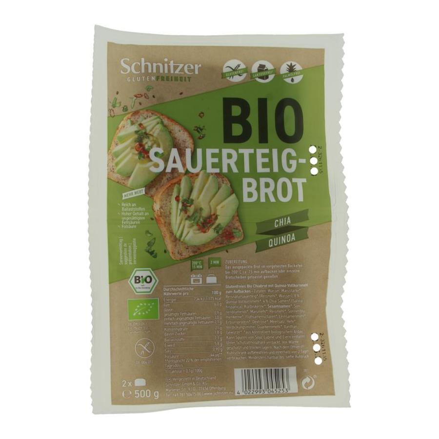 Brood chia & quinoa bio