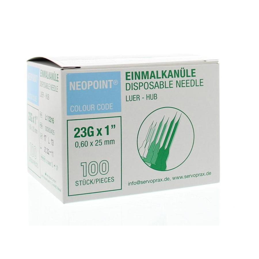 Injectienaald steriel 0.6 x 25