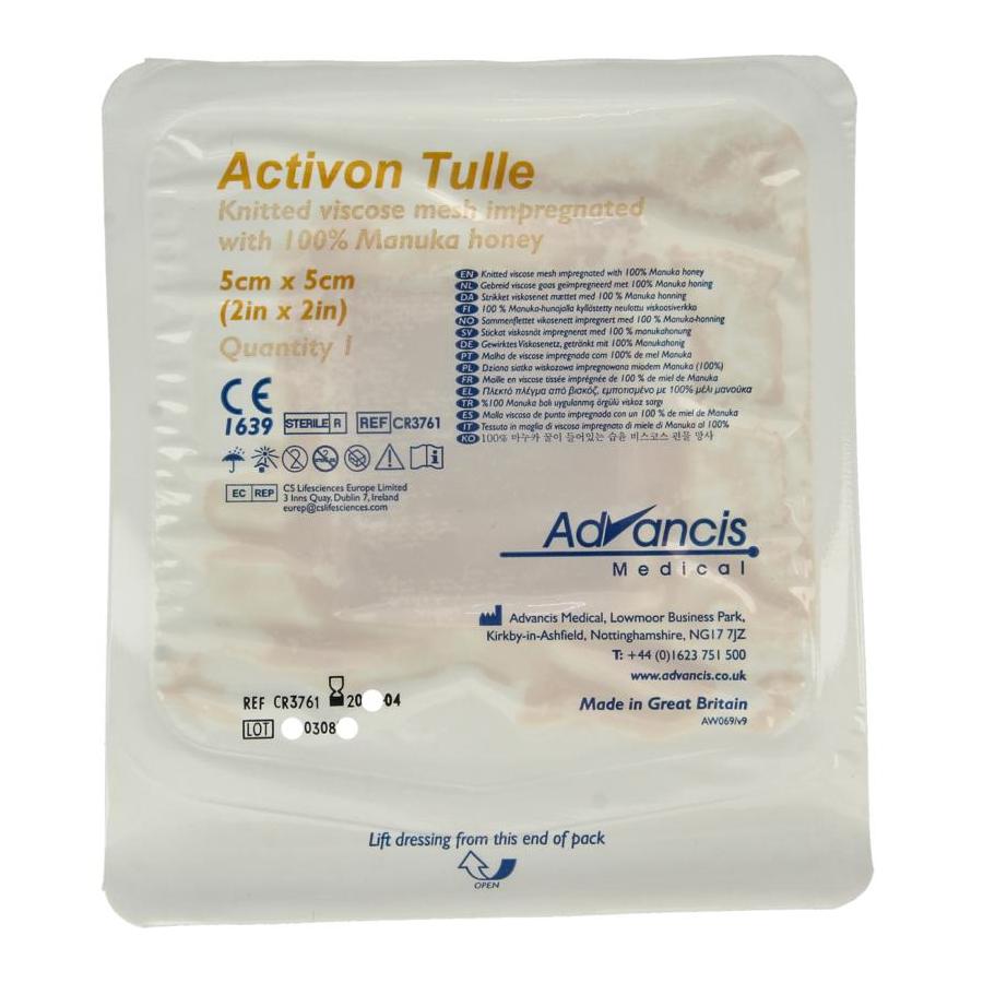 Activon manuka gaasverband 5 x 5