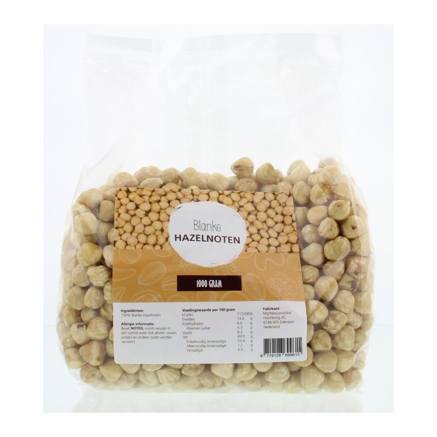 Blanke hazelnoten