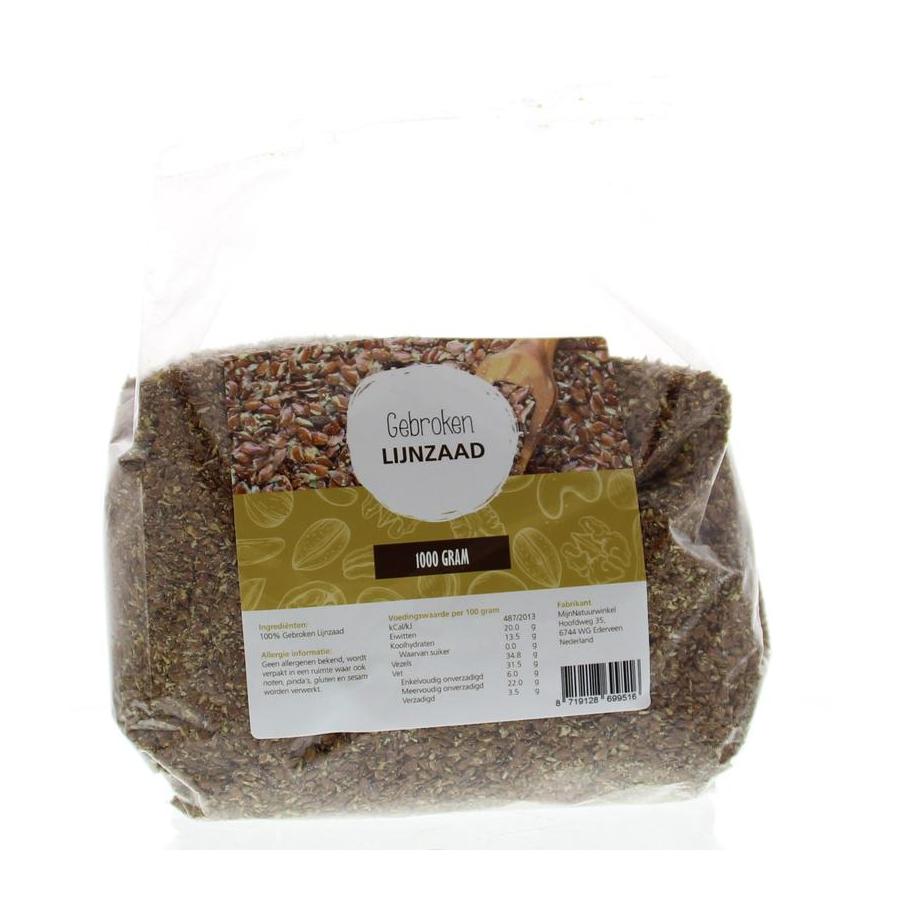 Lijnzaad gebroken