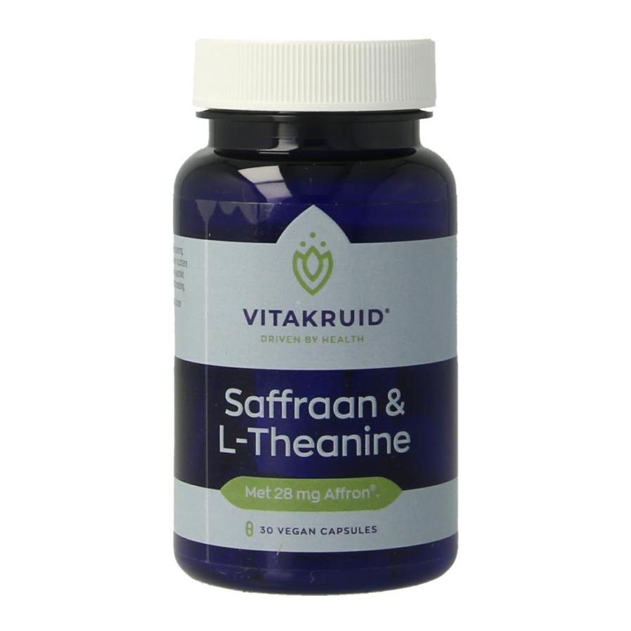 Saffraan 28 mg (Affron) & L-Theanine