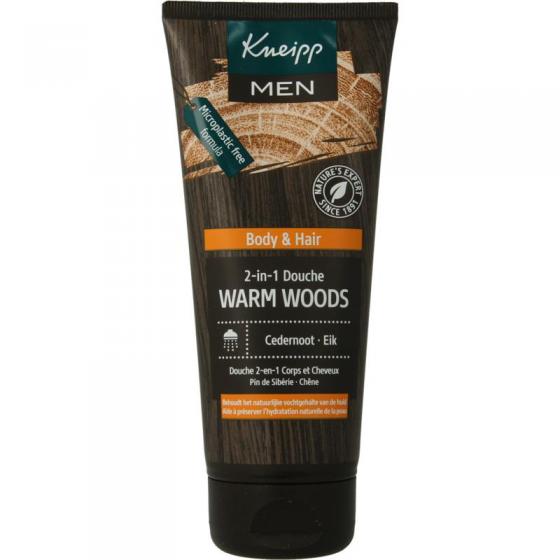 Men body & hair 2-in-1 douche warm woods