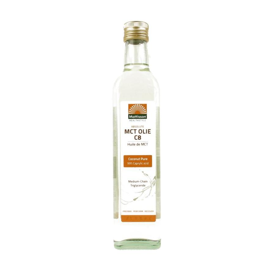 MCT olie C8 - coconut pure - 99% caprylic acid