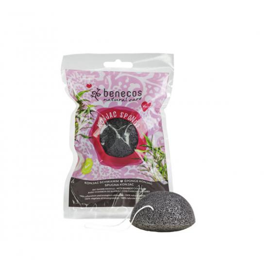 Konjac spons black bamboo