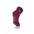 Ladies lounge socks maat 4-8 (37-42) plum