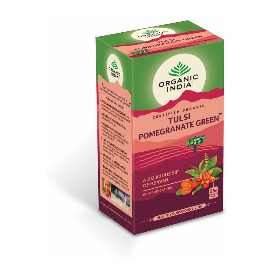 Tulsi pomegranate green thee bio