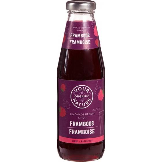 Limonadesiroop framboos bio