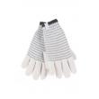 Ladies cable gloves maat S/M Oslo cream