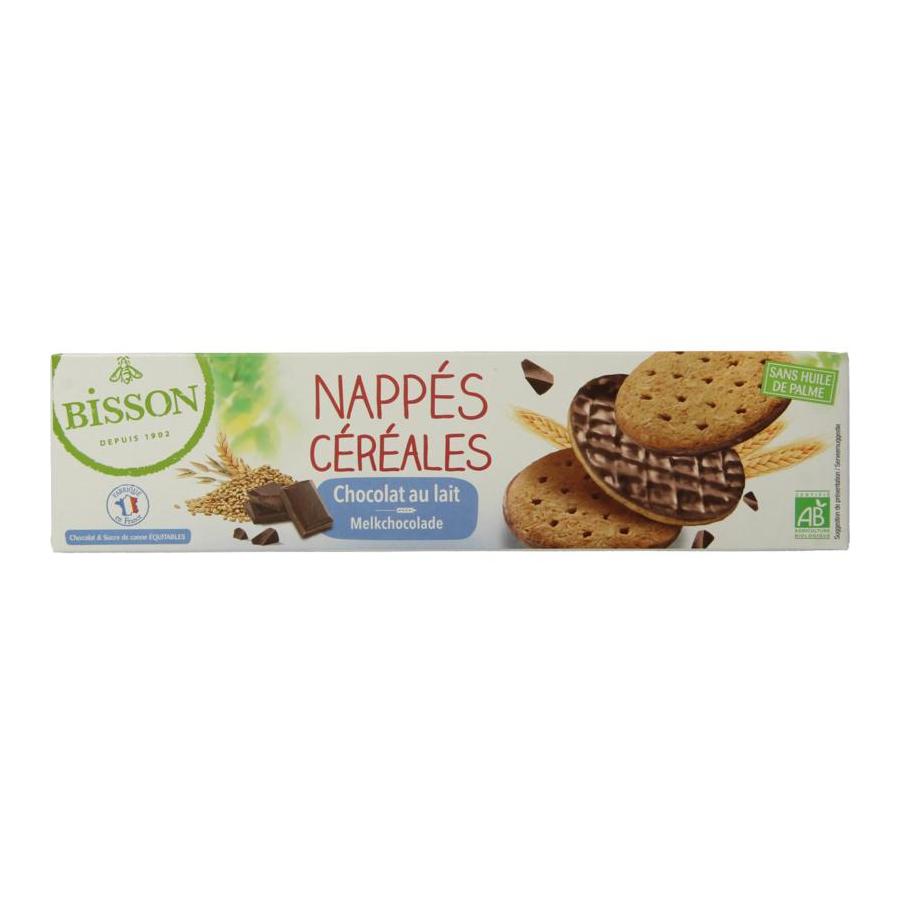 Melk chocolade frosted granenkoekjes bio