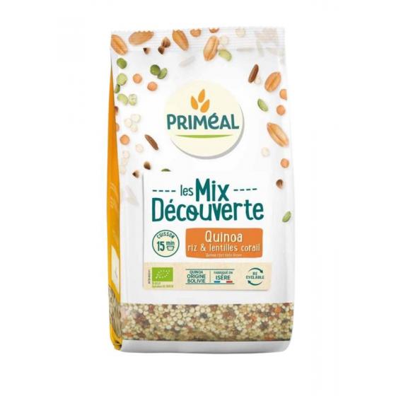 Mix van quinoa rijst me rode linzen bio