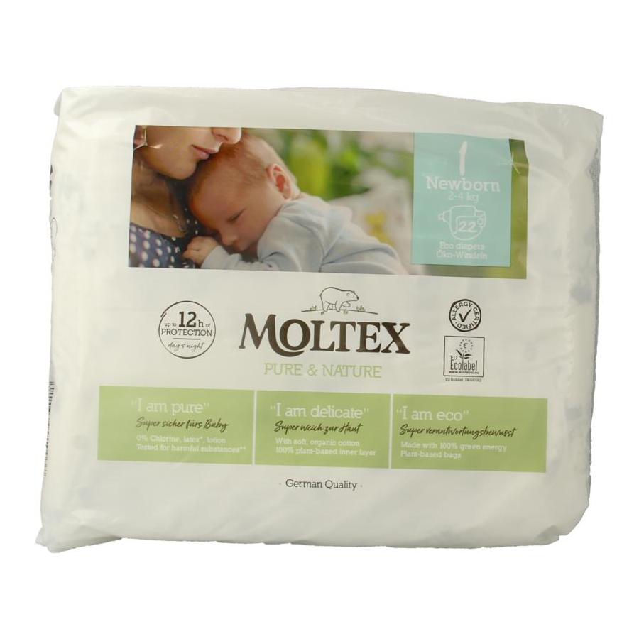 Pure & nature babyluiers newborn