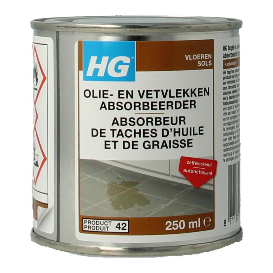 Olie & vetvlek absorbeerder