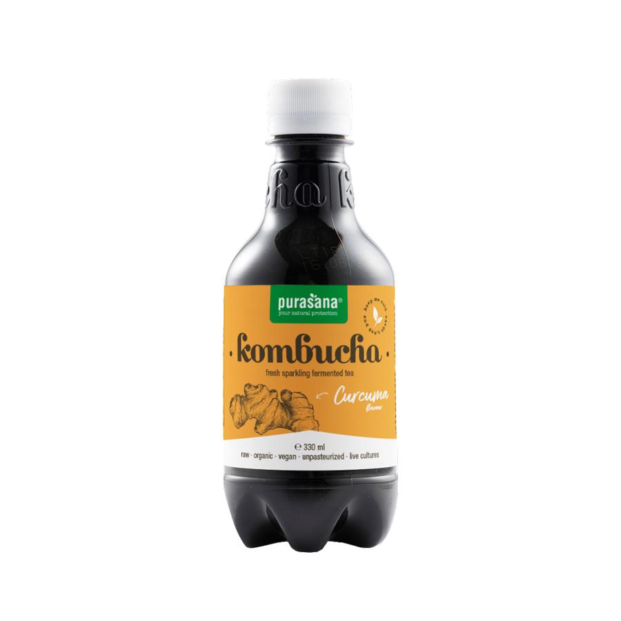 Kombucha curcuma vegan