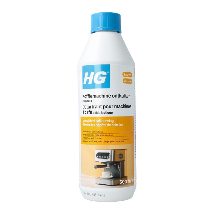Koffiemachine ontkalker melkzuur