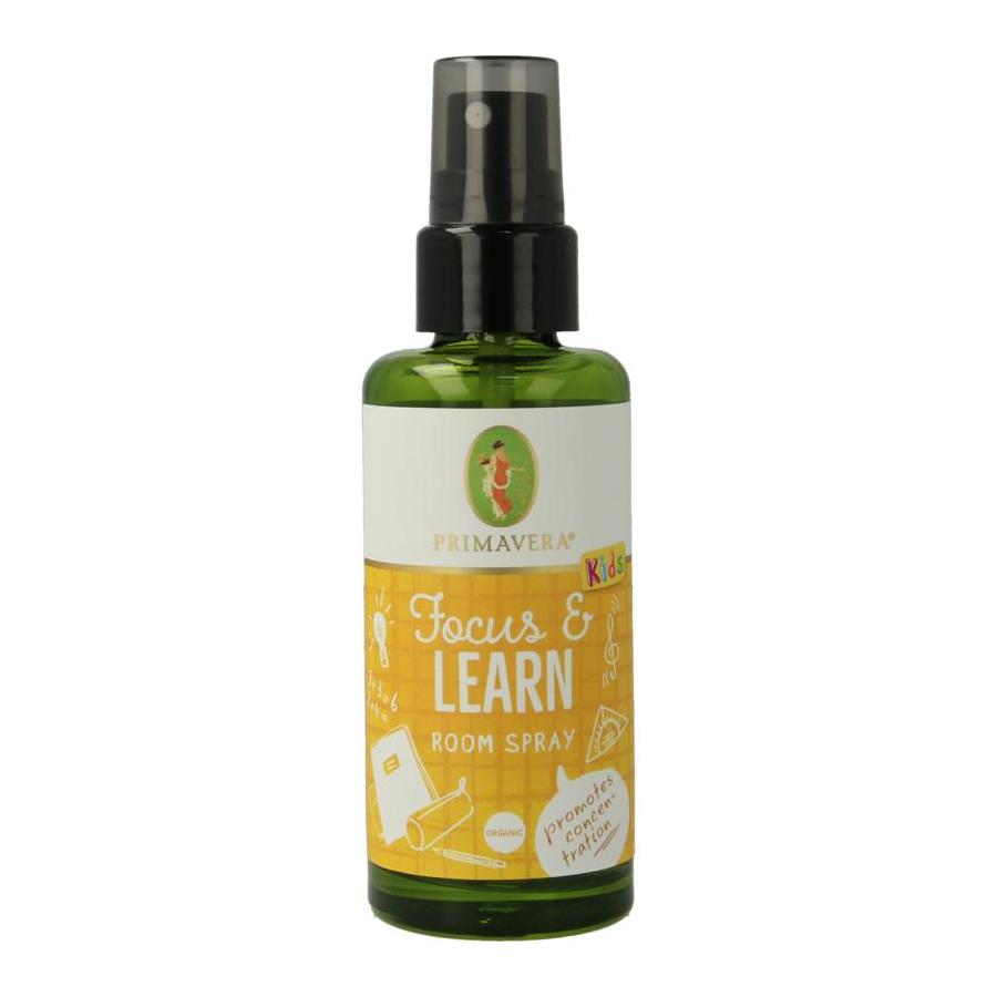 Organic roomspray focus & learn bio