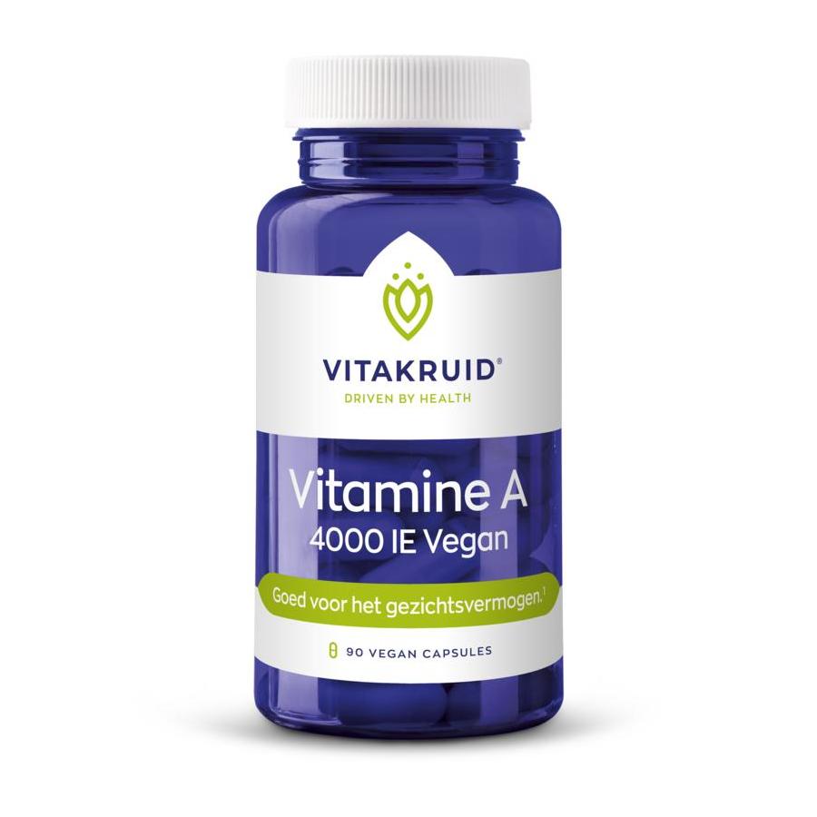 Vitamine A 4000 IE vegan