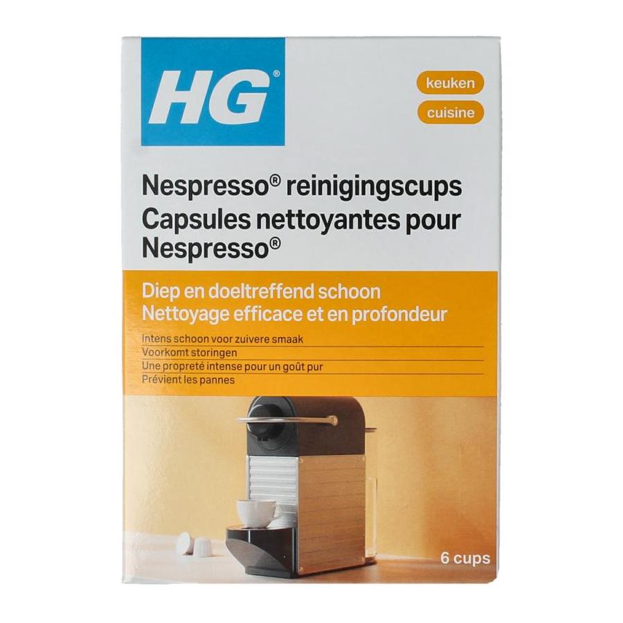 Reinigingscups Nespresso machine