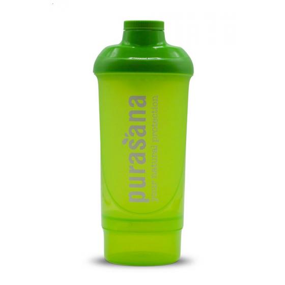 Plastic shaker wave 500ml groen