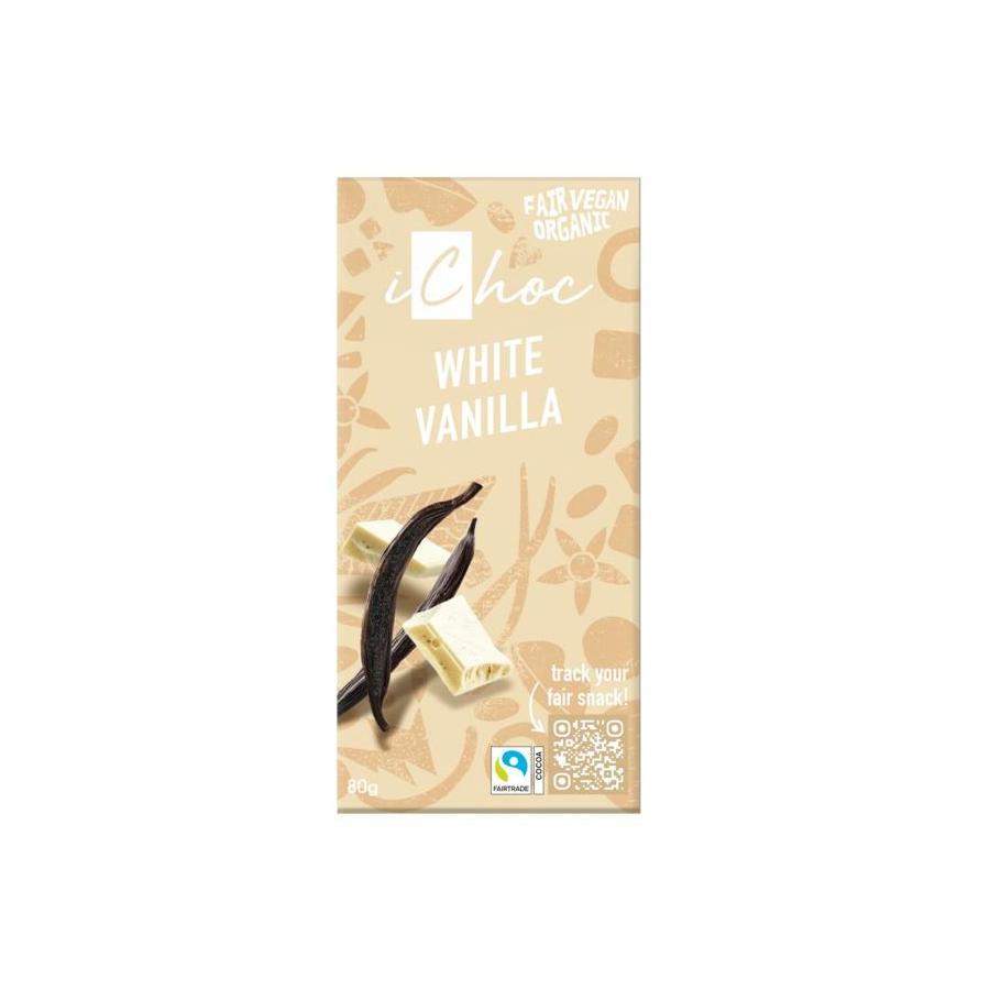 White vanilla vegan bio